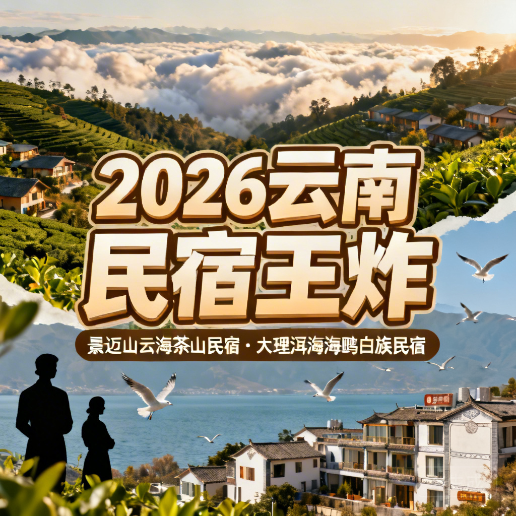 2026云南民宿开局王炸！景迈山云海、大理海鸥等定义新流量，专业化与集群化成破局关键​