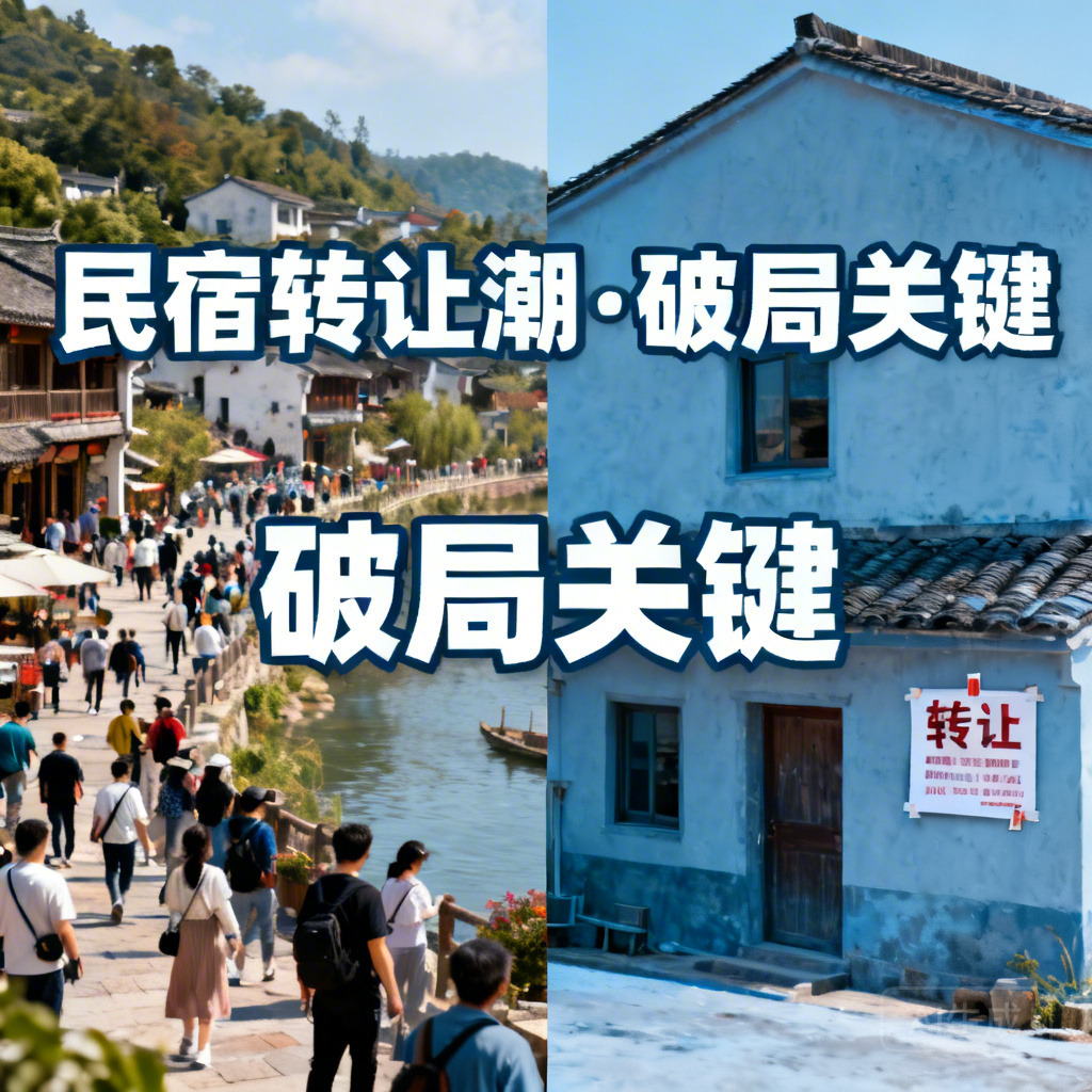 2026民宿转让潮：30%单体民宿遭降维打击，专业化成破局关键！​