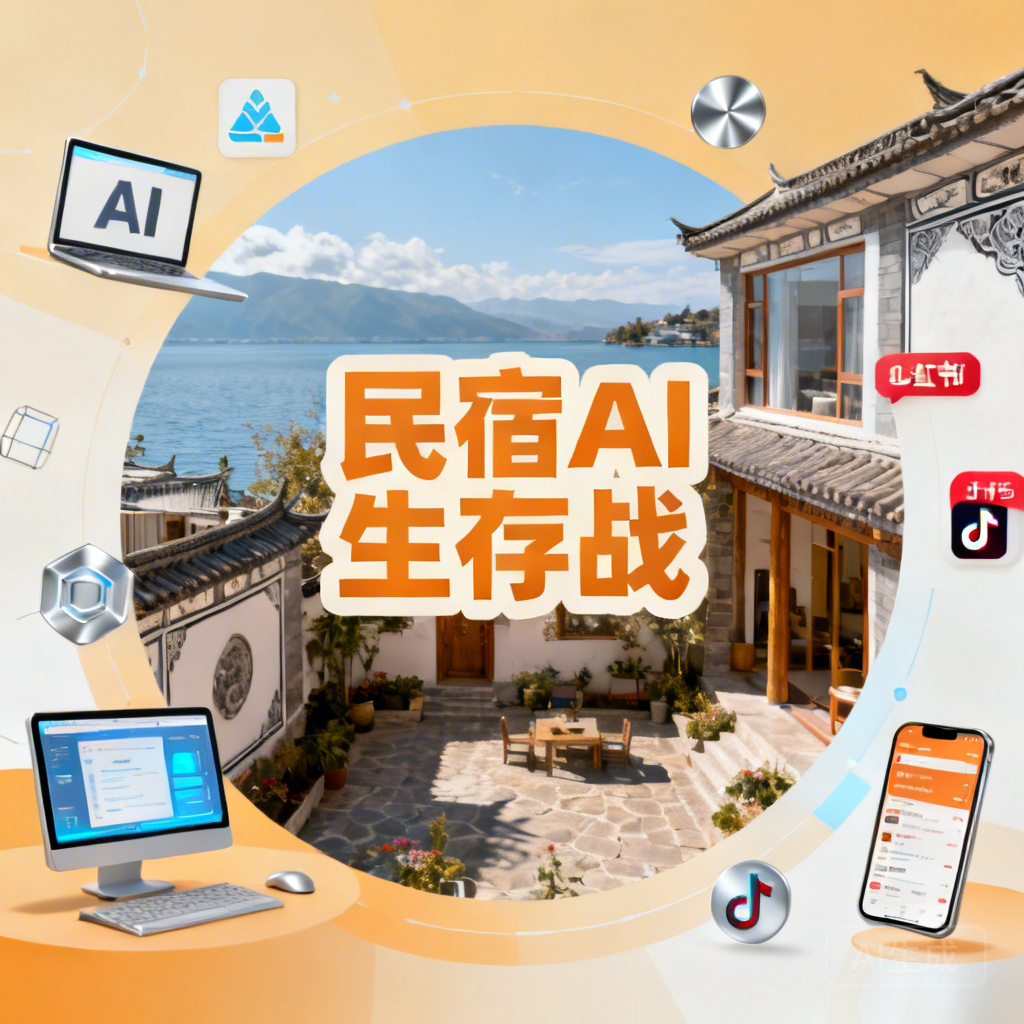 2026民宿AI生存战：不会用AI做内容，正在失去最后机会！​