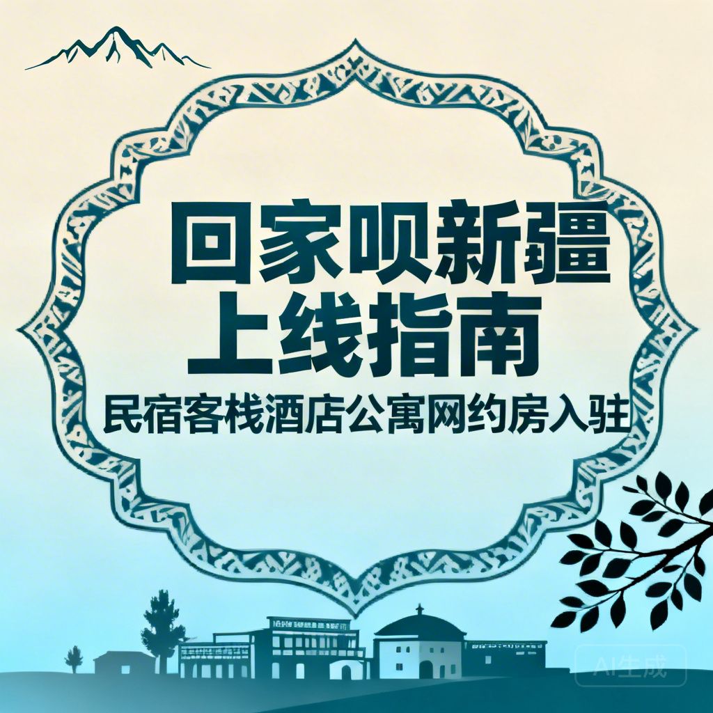 回家呗新疆上线指南 民宿客栈酒店公寓网约房入驻