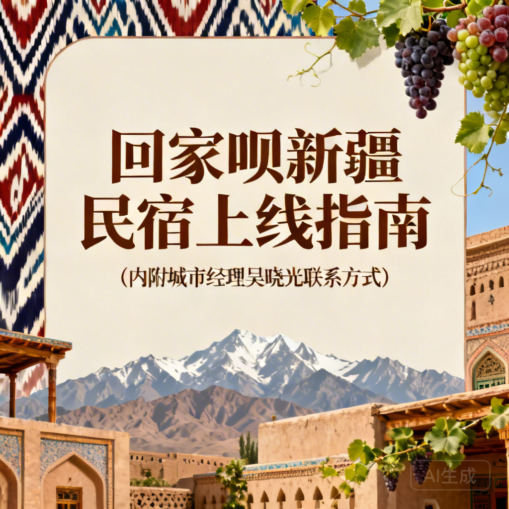 回家呗新疆民宿上线指南（内附城市经理吴晓光联系方式）