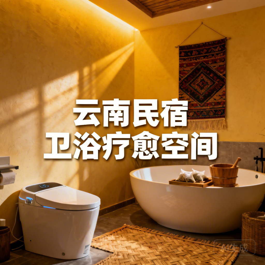 云南民宿卫浴新升级！智能马桶+瑶浴SPA，打造疗愈空间，溢价30%！​