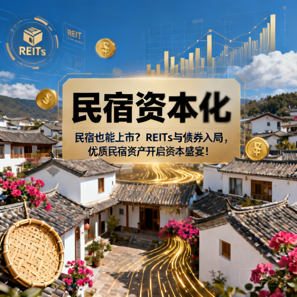 民宿也能上市？REITs与债券入局，优质民宿资产开启资本盛宴！​