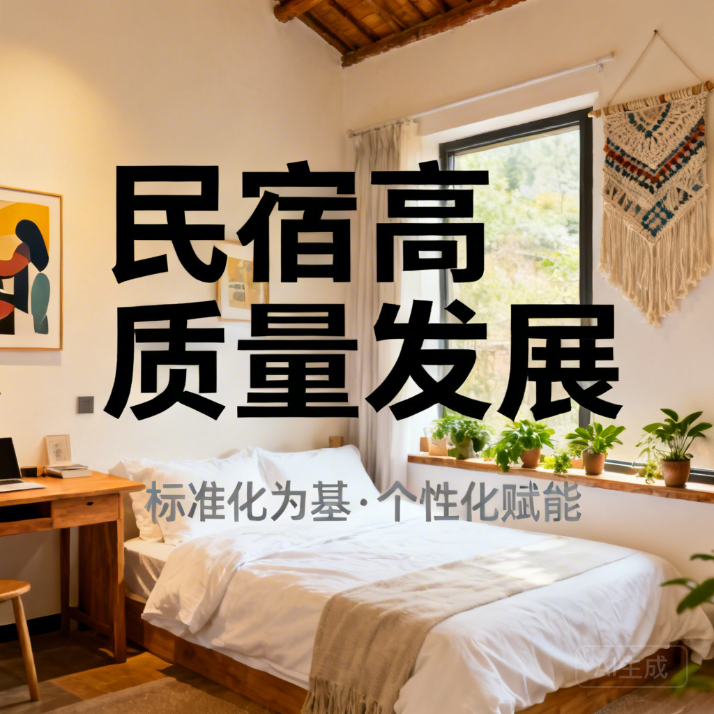 民宿业需以标准化为基，筑牢卫生安全诚信底线，融合个性化美学、内容与服务，实现高质量发展。​