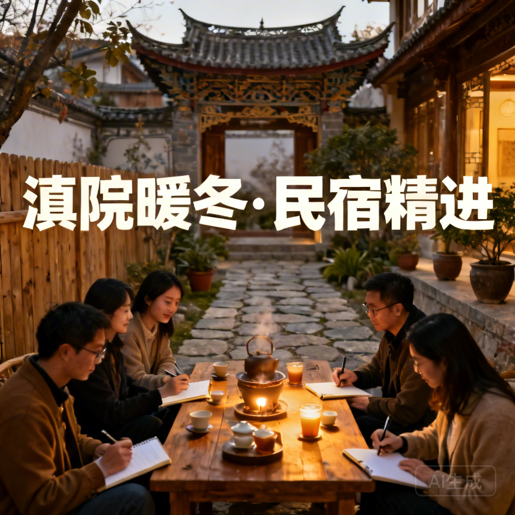 12月云南民宿反内耗经营：向内求索、向外链接、向手精进，蓄力待发！​