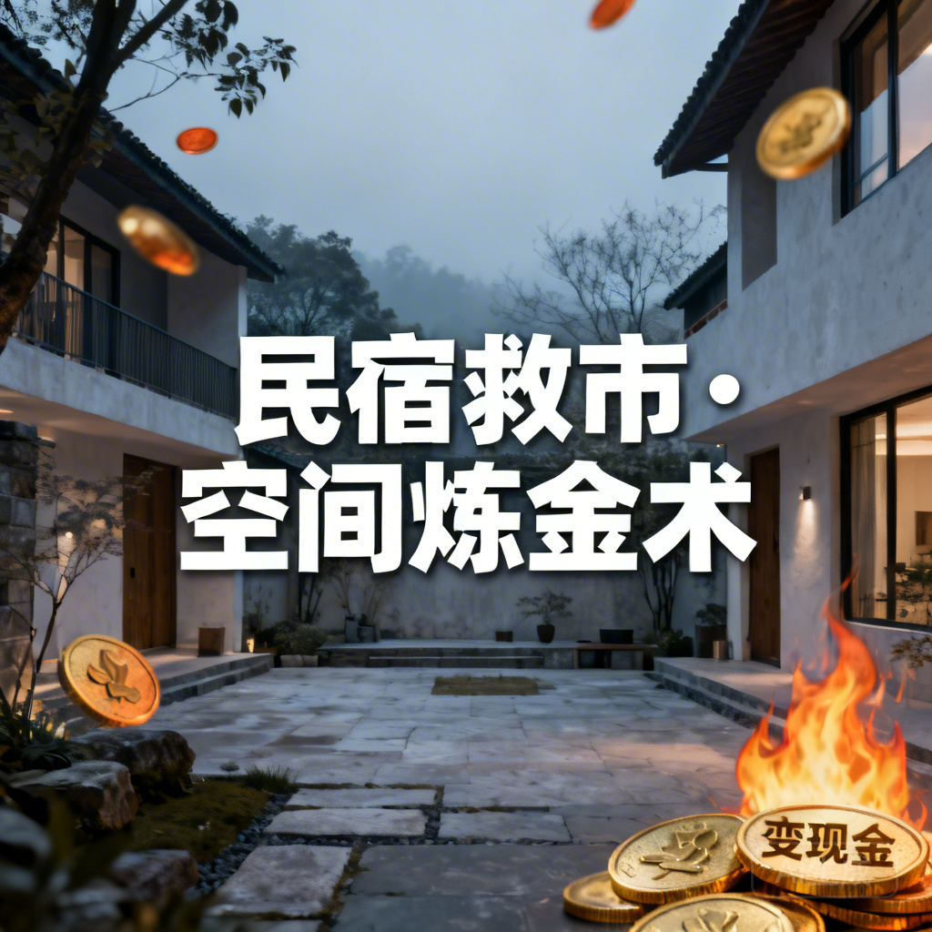 寒冬救市！民宿空置房变现金，三招激活空间炼金术​