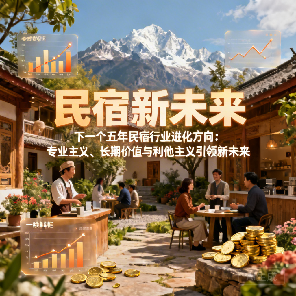 下一个五年民宿行业进化方向：专业主义、长期价值与利他主义引领新未来​