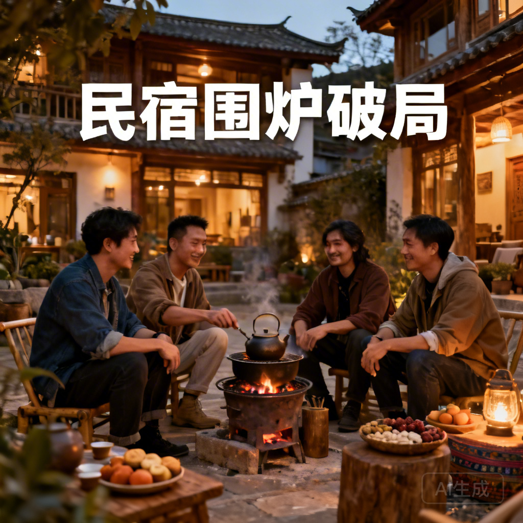 别再闭门造车！民宿老板围炉茶话，胜过三月苦思，破局共赢！​