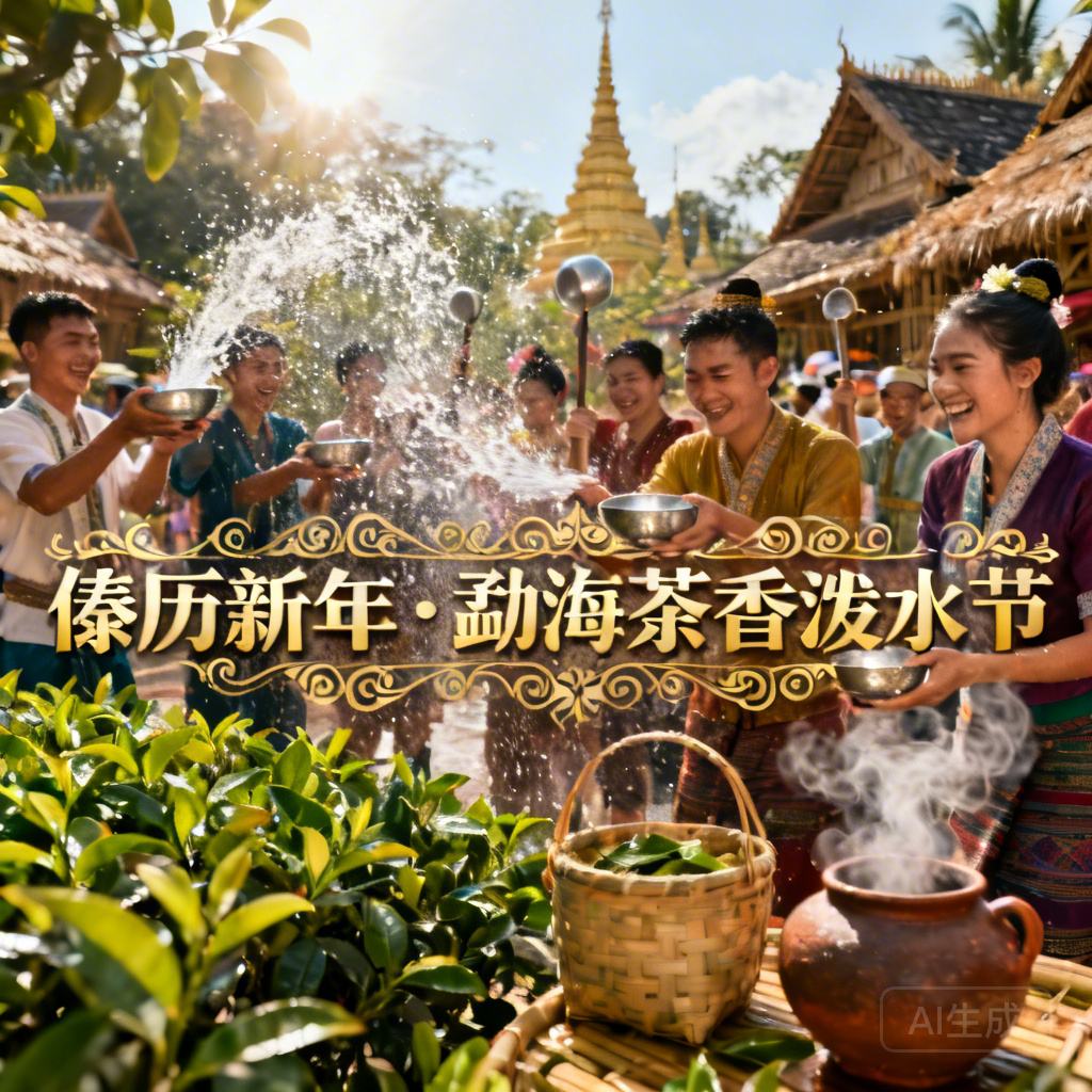 傣历1388新年：去勐海，赴一场茶香与水花交织的狂欢盛宴！​