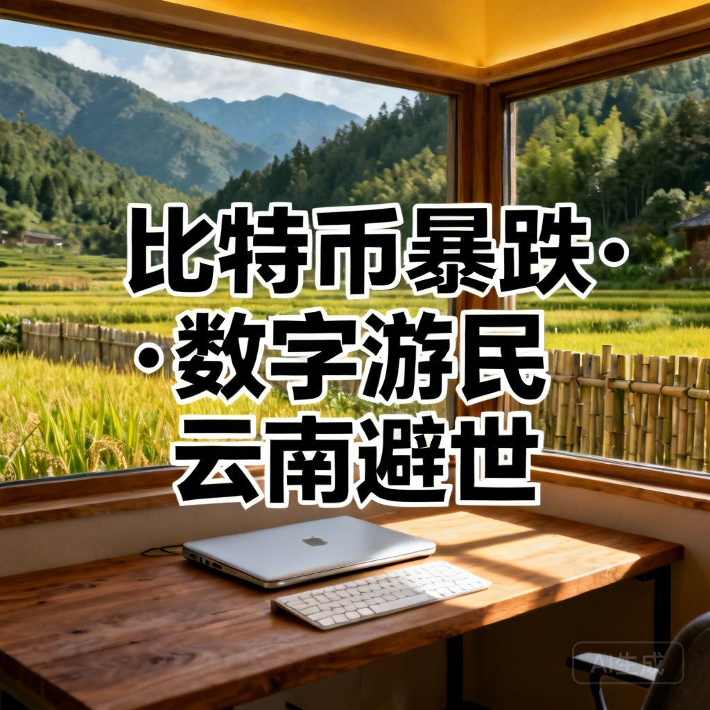比特币暴跌后专业数字游民涌入云南，寻找能“充电”的避世书房，为民宿行业带来新机遇。​