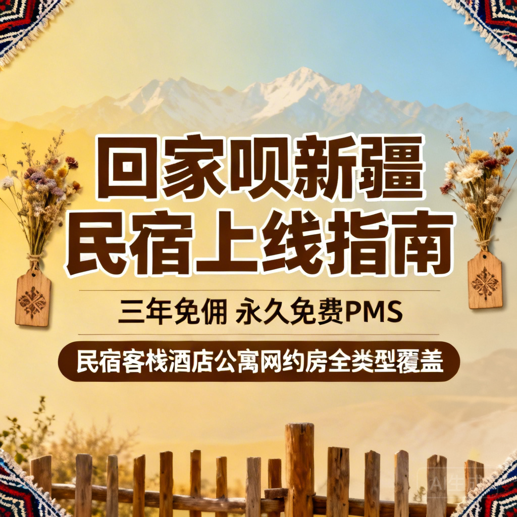 回家呗新疆上线指南 民宿客栈酒店公寓网约房入驻