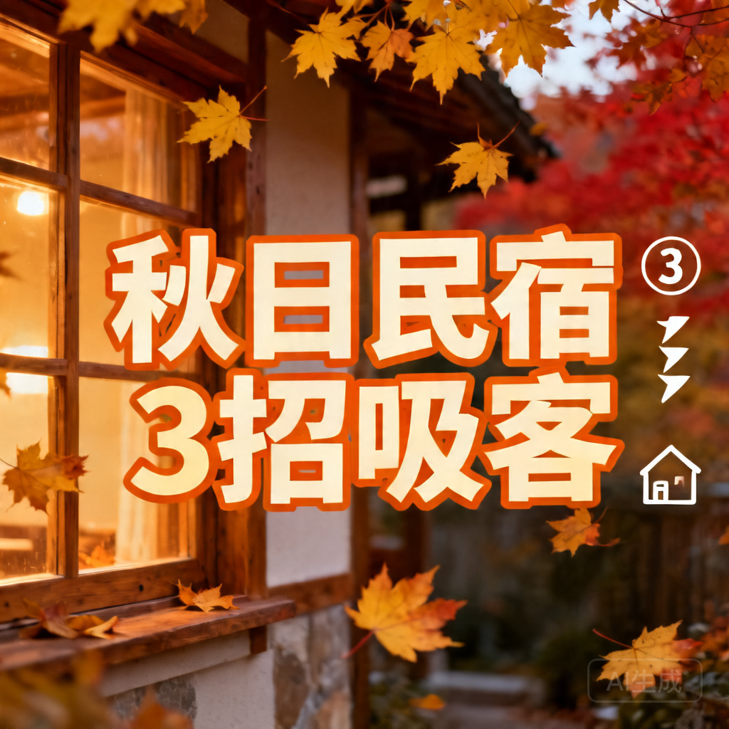 9月民宿淡季别打价格战！用这3招组合拳，轻松突围吸客​